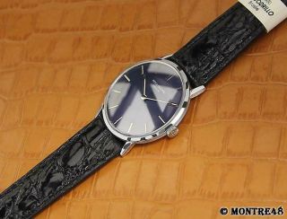 Patek Philippe 1969 Calatrava 3537 Solid 18k White Gold Men ' s 32mm Watch S29 6