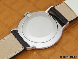 Patek Philippe 1969 Calatrava 3537 Solid 18k White Gold Men ' s 32mm Watch S29 8