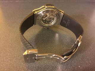 Mens Hublot Big Bang 301 44mm Leather Band Diamond Watch 10.  5 Ct 3