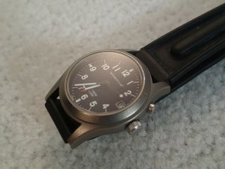 MOMEMTUM By St Moritz Women ' s Titanium Diver ' s Watch with Alarm.  30mm Black Dial 3