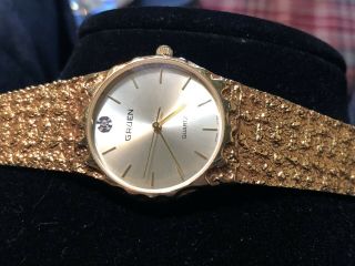 Vintage Gruen Lady Gold Tone Watch.  About 20 Years,