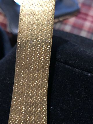 Vintage Gruen Lady Gold Tone Watch.  About 20 Years, 3