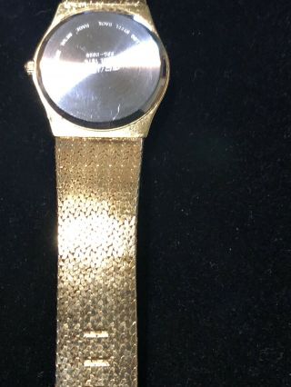 Vintage Gruen Lady Gold Tone Watch.  About 20 Years, 4