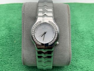Tag Heuer Diamond Alter Ego Wp1317 Mother Of Pearl 29mm Ladies Watch