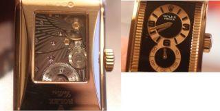Rolex Cellini Prince Solid 18k Gold - Only display back Rolex has ever made 12