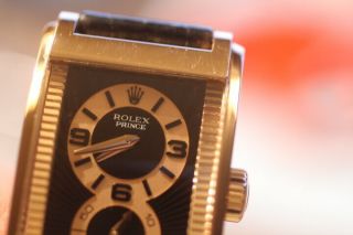 Rolex Cellini Prince Solid 18k Gold - Only display back Rolex has ever made 2