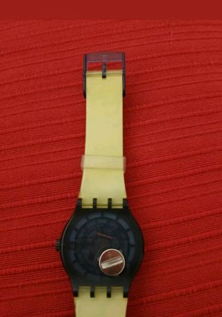 RARE Authentic SWATCH WATCH SUDN101 XL X - VERSION - BLACK SHEEP TOO sheeps gn150 4