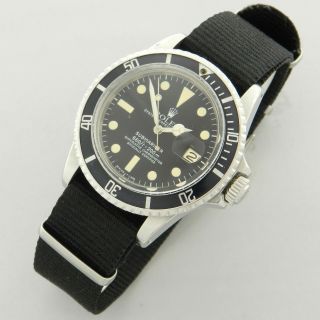 Rolex Red Submariner Date Ref.  1680 Vintage Watch 100 1972
