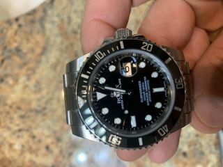 2016 Rolex Submariner Date 116610LN Black 6