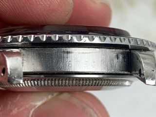 Vintage Rolex GMT - Master Wristwatch Ref.  16750 circa 1980 NR 11