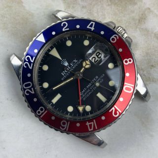 Vintage Rolex GMT - Master Wristwatch Ref.  16750 circa 1980 NR 3