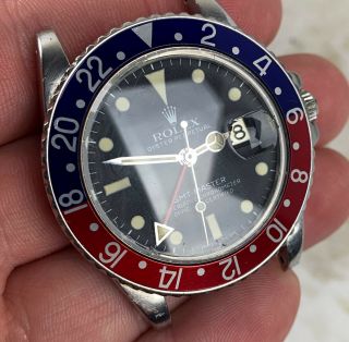 Vintage Rolex GMT - Master Wristwatch Ref.  16750 circa 1980 NR 4