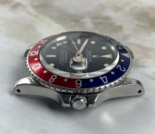 Vintage Rolex GMT - Master Wristwatch Ref.  16750 circa 1980 NR 6