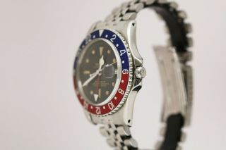 Rolex GMT Master 1675 Gilt Chapter Ring Pointed Crown Guard Project Watch,  1960s 4