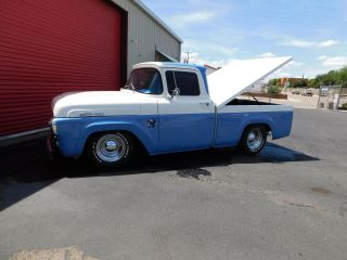1959 Ford F - 100 Grey Leather