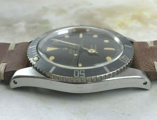 Vintage Rolex Submariner Dive Wristwatch Ref.  5508 James Bond Small Crown c.  1961 9