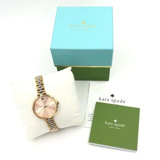 Kate Spade York Rose Gold Tone Holland Bracelet Ladies Quartz Watch Kswb0860