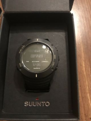 Suunto Core Ultimate Black Ss021371000 Wrist Watch For Men