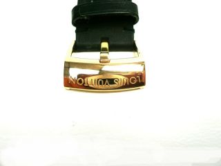 Louis Vuitton Tambour Evolution Spin Time GMT 45 Q1BG10 18K Rose MMC Strap Watch 11