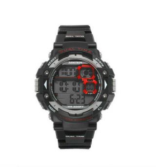 Pro Sport Mens 54mm Digital Chronograph With Red Accents -