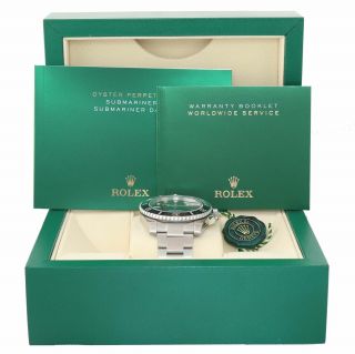 2019 Rolex Submariner Date 116610 Steel Black Dial Ceramic Bezel Watch Box 3