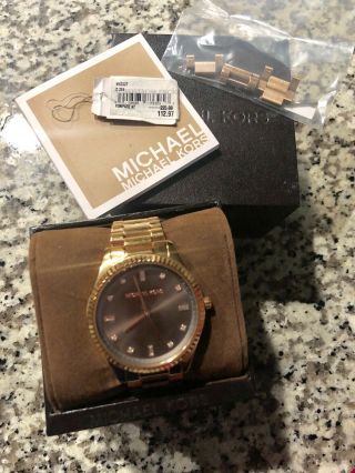 Authentic Michael Kors Wrist Watch For Women - Rose Gold 3227 Retails: $250