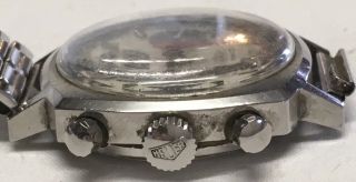 Vintage Watch Heuer Camaro Panda Dail Tachymeter Estate Wristwatch 2