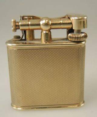 Solid 9K Gold DUNHILL Lighter Watch c1939 2