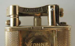 Solid 9K Gold DUNHILL Lighter Watch c1939 8