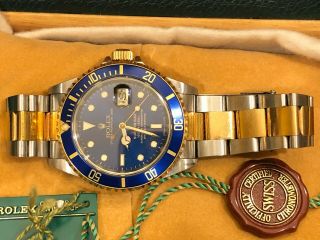 Rolex submariner blue dial R16613360B9315 2