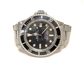 Rare Rolex 1680 Submariner Red Watch 1960s 1680 1570