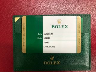 Rolex Datejust 41mm Rose Gold 18kt/Steel 123601 Chocolate Men ' s Watch 11