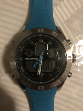 Men ' s Quiksilver - THE FIFTY50 - Digital Chronograph Watch w/ Blue Strap 2