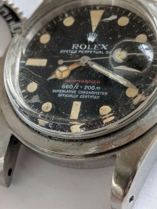 Rolex Red Submariner 1680 Parts Watch 12