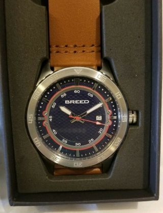 Breed Revolution Navy Face Brown Leather Men 