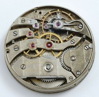 C.  H.  Meylan,  Brassus Pocket Watch Movement Only,  20 - 21 Jewels - 38931