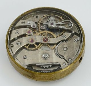 C.  H.  Meylan,  Brassus Pocket Watch Movement Only,  20 - 21 Jewels - 38931 4
