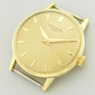 Patek Philippe Calatrava 3411 18kt Yellow Gold Vintage Watch 100