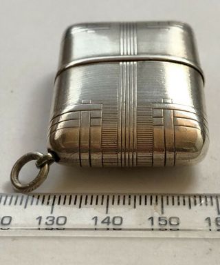 Bulova Solid Silver Vintage Early 1920’s Purse Watch - Art Deco - Fully 6