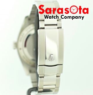 Rolex Milgauss 116400 40mm Black Dial Oyster Steel Wrist Watch 2009 w/Box/P 8