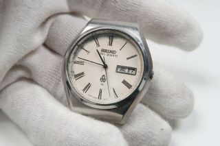 Vintage SEIKO KING QUARTZ 5856 - 8000 Watch JAPAN 2