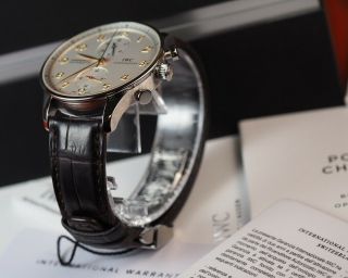 IWC PORTUGIESER CHRONOGRAPH IW371445 PX & Finance Available 11