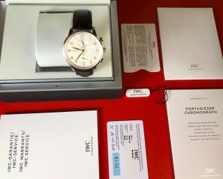 IWC PORTUGIESER CHRONOGRAPH IW371445 PX & Finance Available 12