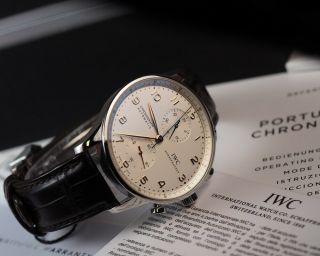 IWC PORTUGIESER CHRONOGRAPH IW371445 PX & Finance Available 8
