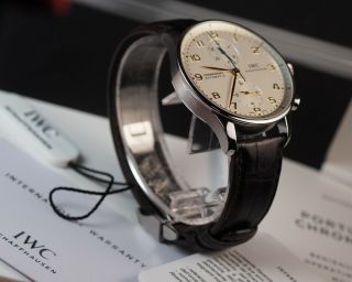 IWC PORTUGIESER CHRONOGRAPH IW371445 PX & Finance Available 9
