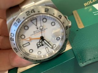 Rolex Explorer II 16570 “POLAR” Bought From AD 12/22/2017 3