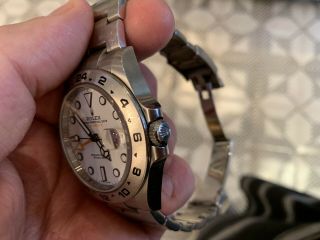 Rolex Explorer II 16570 “POLAR” Bought From AD 12/22/2017 9