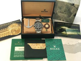 1990 Rolex Submariner 16610 Cal 3135,  Tags And Papers