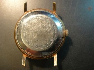 Vintage GRUEN Swiss Automatic Men ' s Wrist Watch.  34 mm.  Not Running. 2