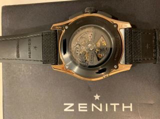Zenith Stratos Spindrift 18k rose gold 4242848888 4